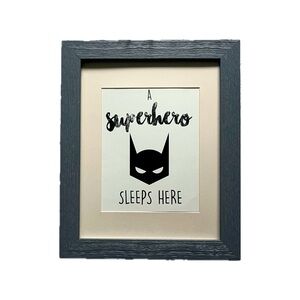 Superhero Bedroom Art Decor